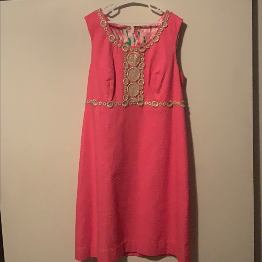 Pink Lilly Pulitzer mini dress
